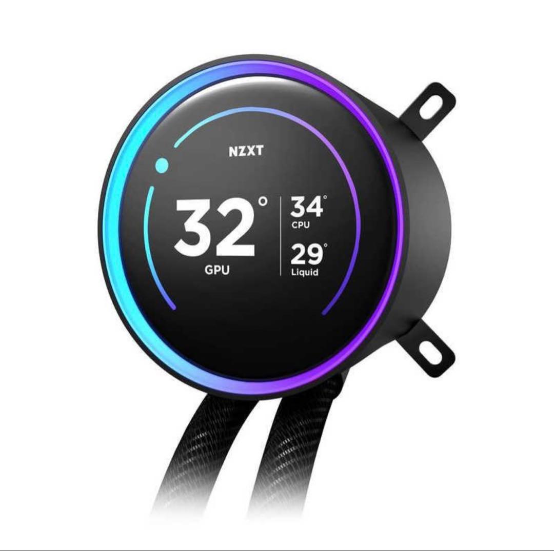 NZXT KRAKEN ELITE360 RGB ブラック　RLKR36EB2