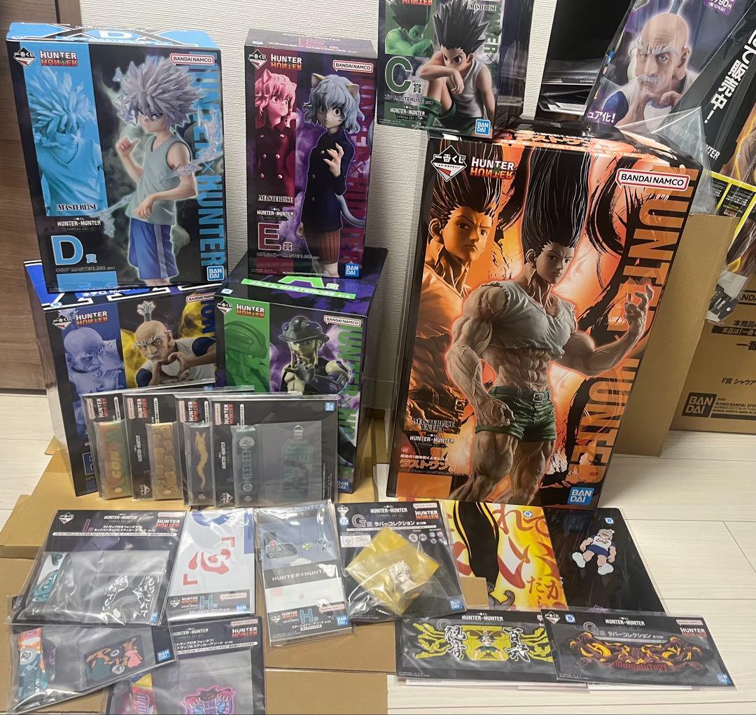【販促物・おまけあり】HUNTER x HUNTER一番くじフィギュアセミコンプ