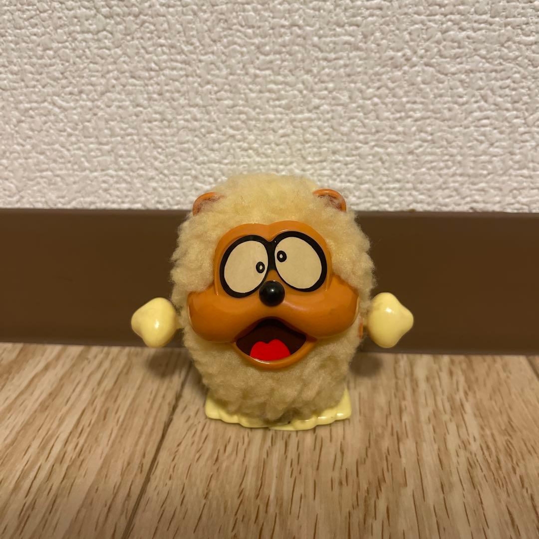 超希少レア　忍者ハットリくん　獅子丸　ぜんまい式　ぬいぐるみ　当時品　昭和レトロ