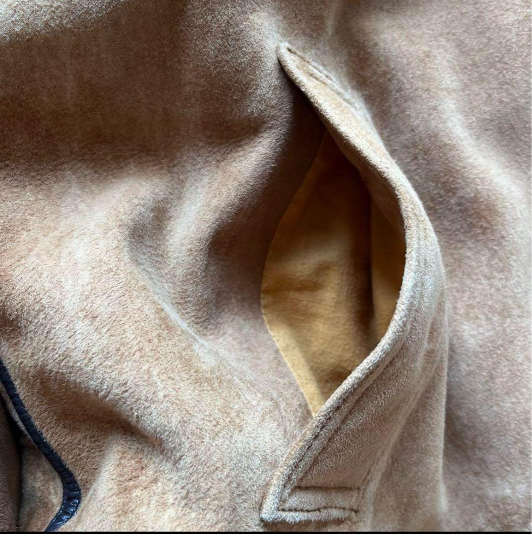 phat farm ファットファーム　ムートンジャケット　b-3 レザー　レア