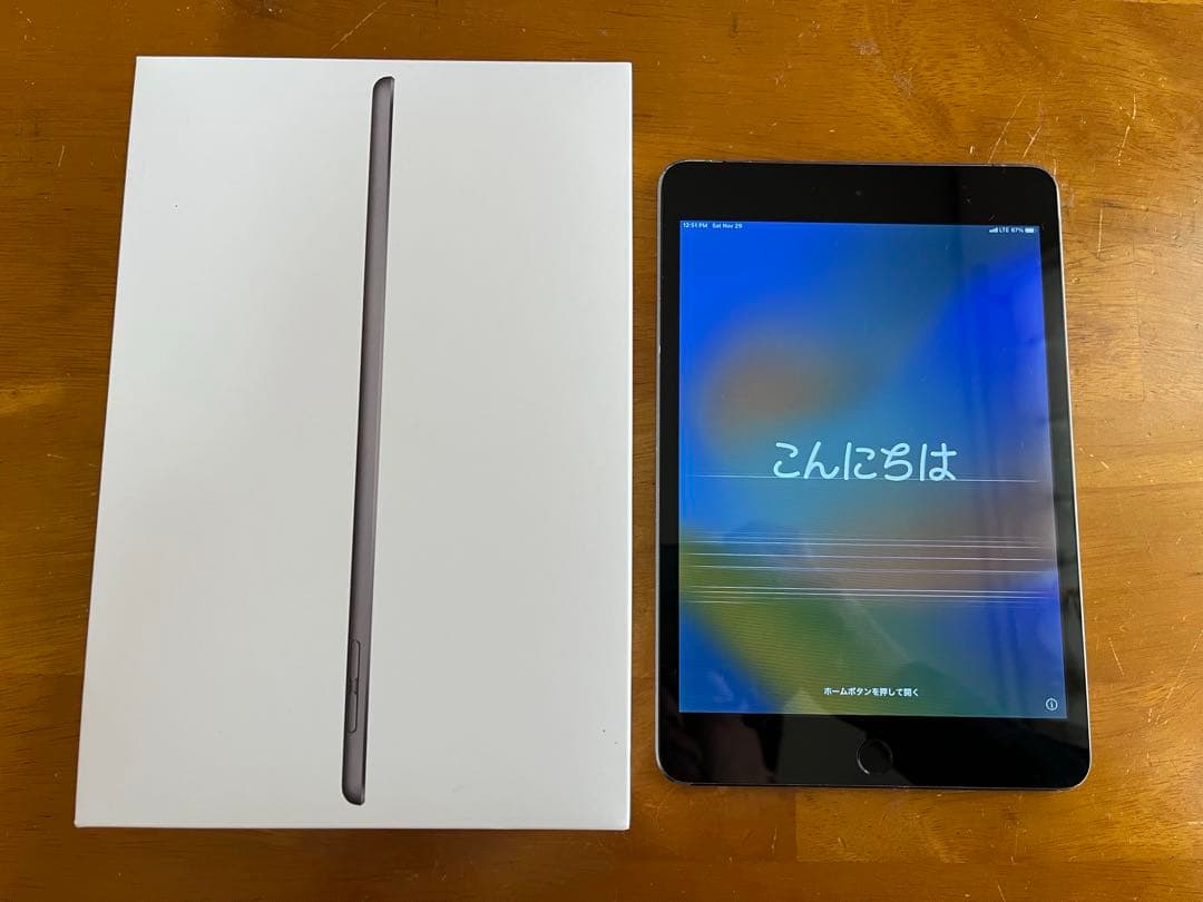 【tom ジャンク】iPad mini 5 Wi-Fi+cellular