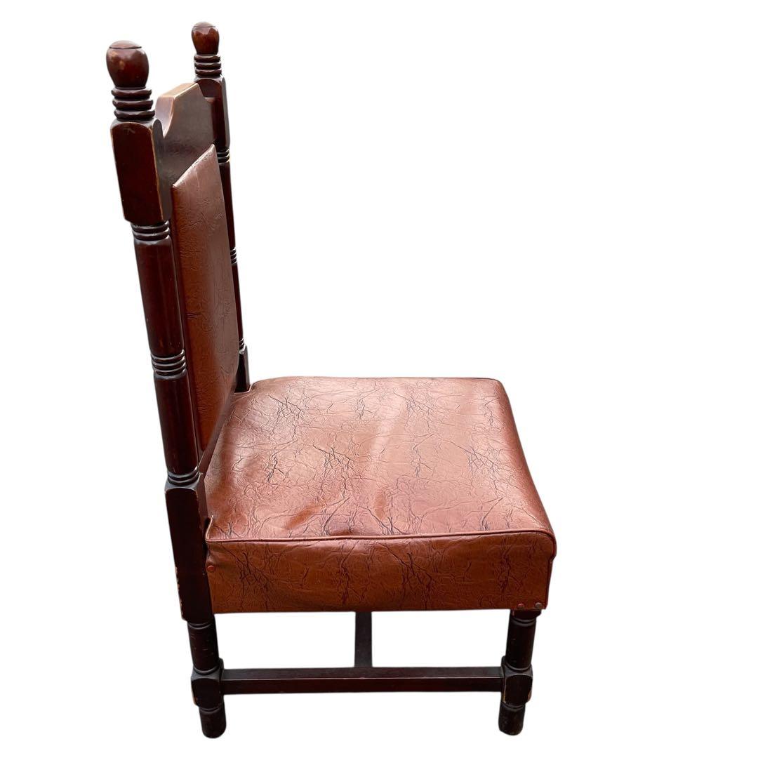 アンティーク調 ダイニングチェア 西洋風　王国調　希少　モダン　インテリア　b