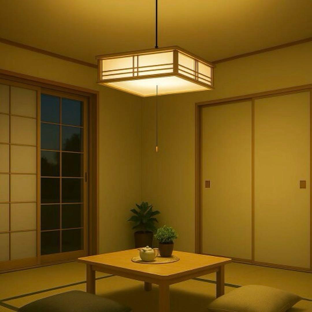 Panasonic ペンダントライト LSEB8202LE1 白木調 8畳