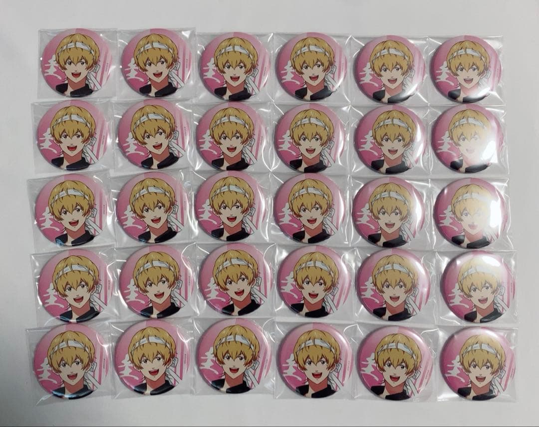 忘却バッテリー 要圭 応援団 缶バッジ