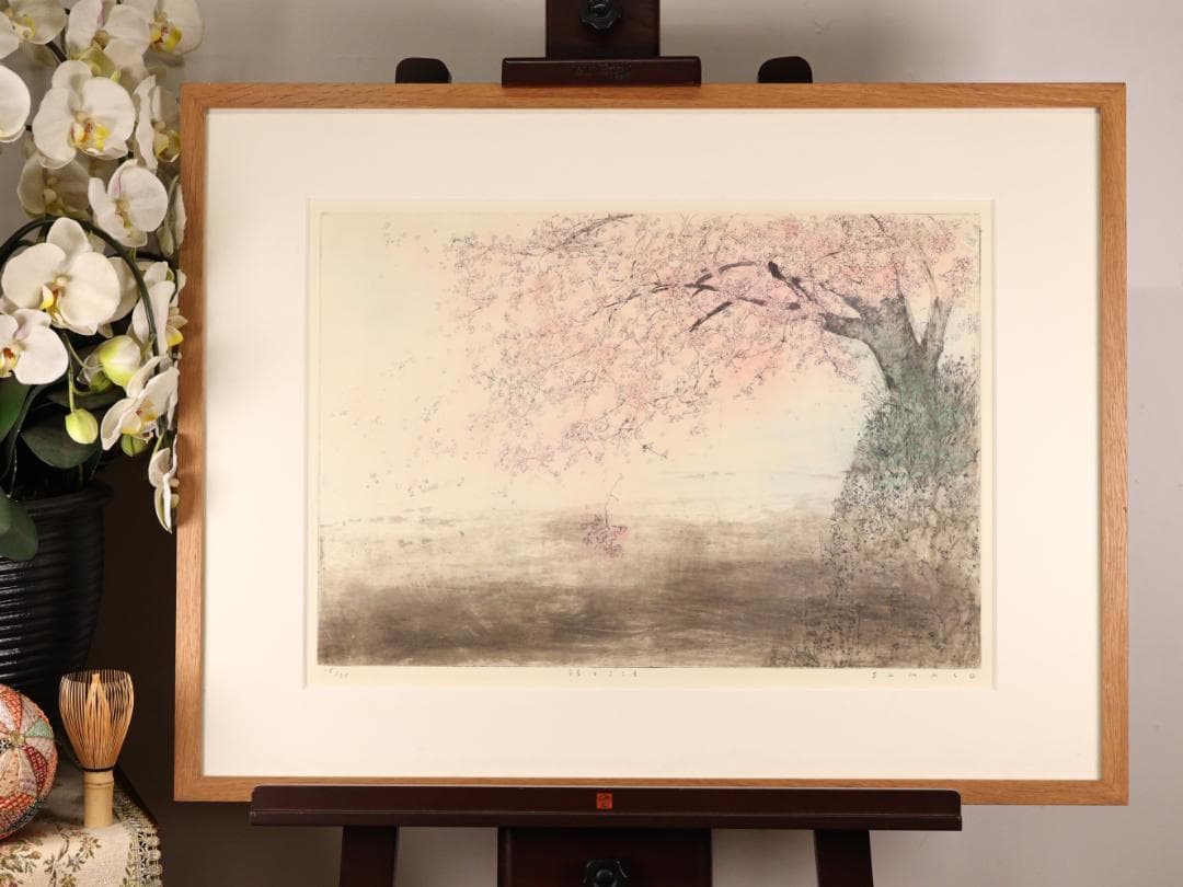 いちご　安井寿磨子 「 待つこころ 」 15/35 10号 BK175