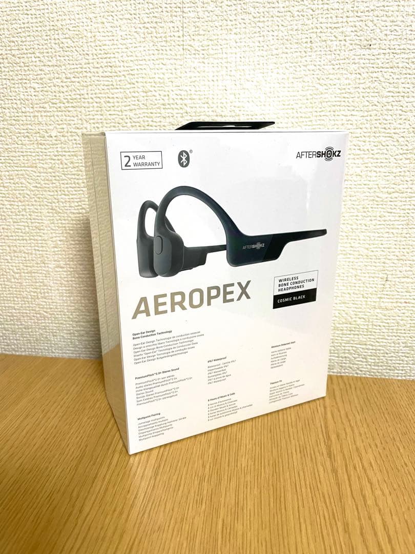 【未開封】AFTERSHOKZ AEROPEX(COSMIC BLACK)