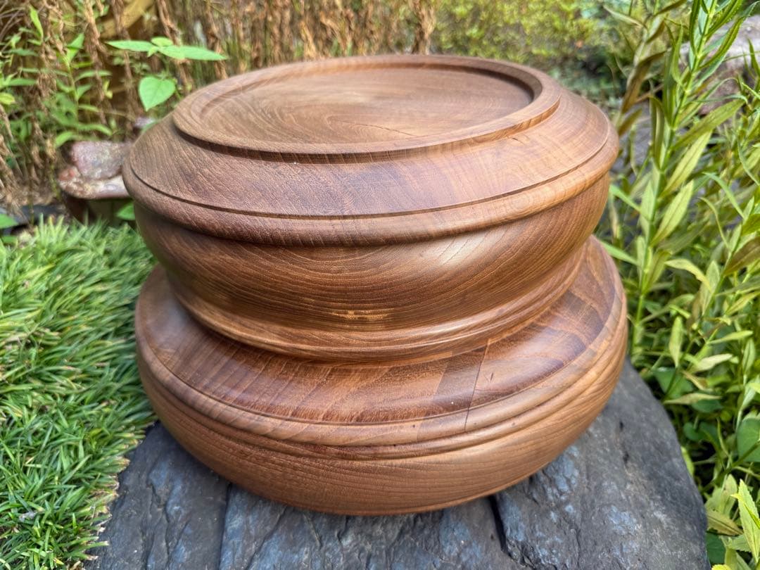 京都で見つけた素敵な漆器　木製 菓子器