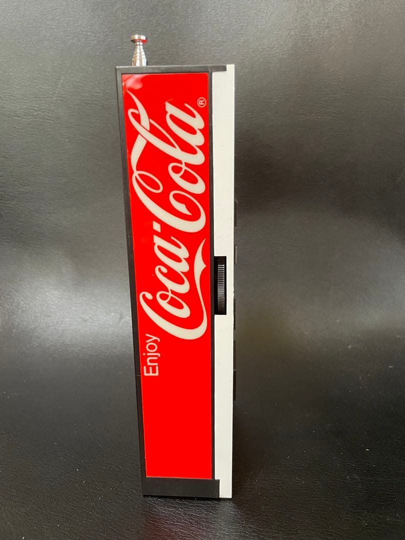 コカコーラ　Coca-Cola 自動販売機型　AM/FMラジオ　箱付き