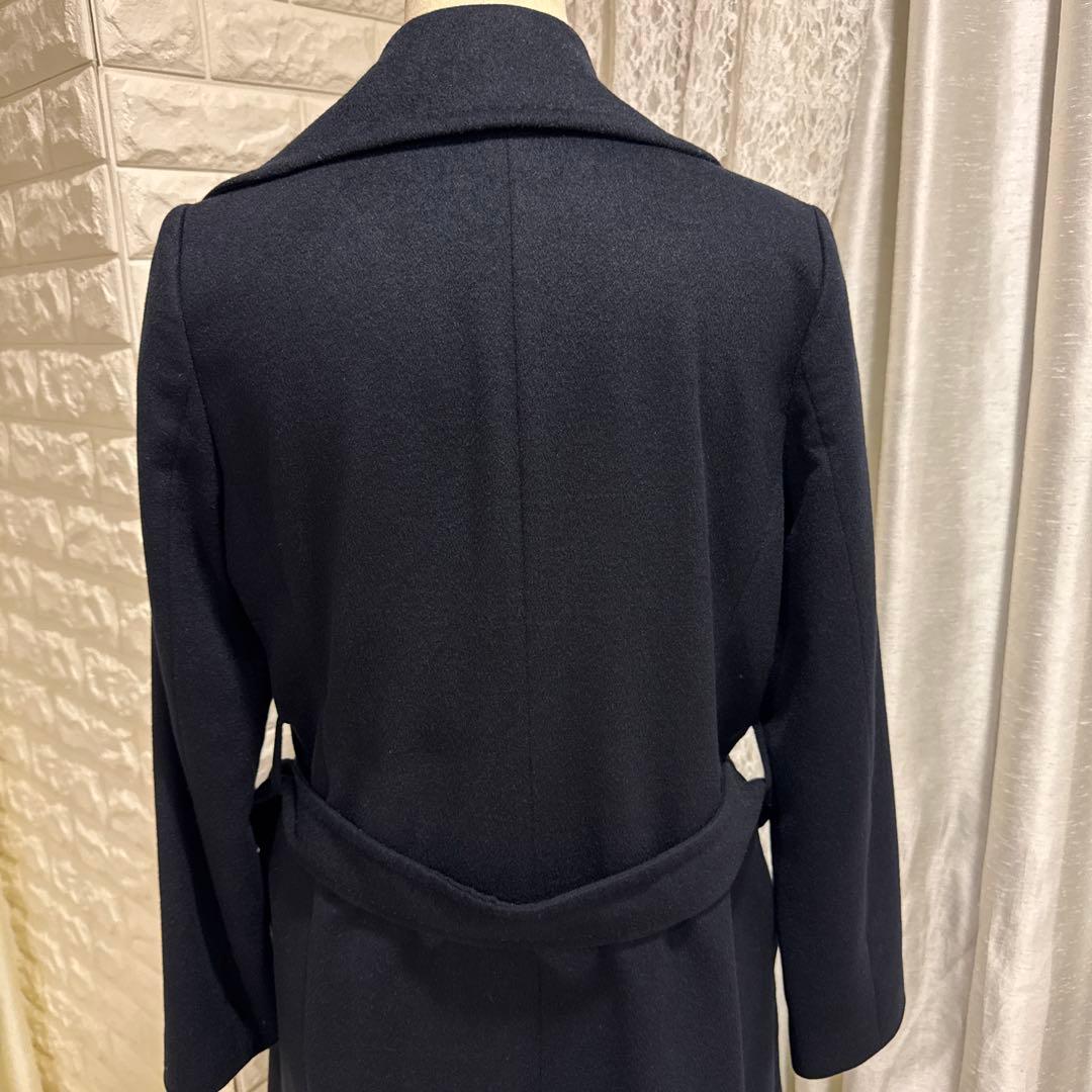 ⭐︎専用⭐︎ イネド　カシミヤロングコート 濃紺　11号