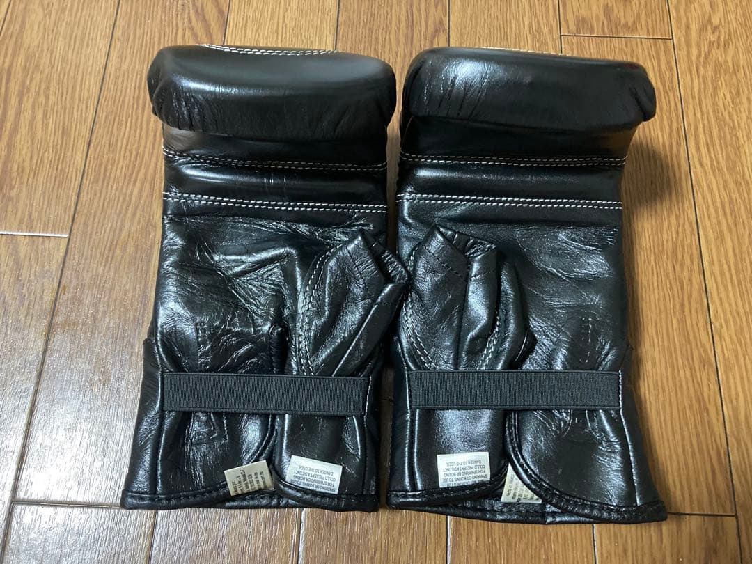 【美品】REYES プロフェッショナル パンチンググローブ ブラック Lサイズ