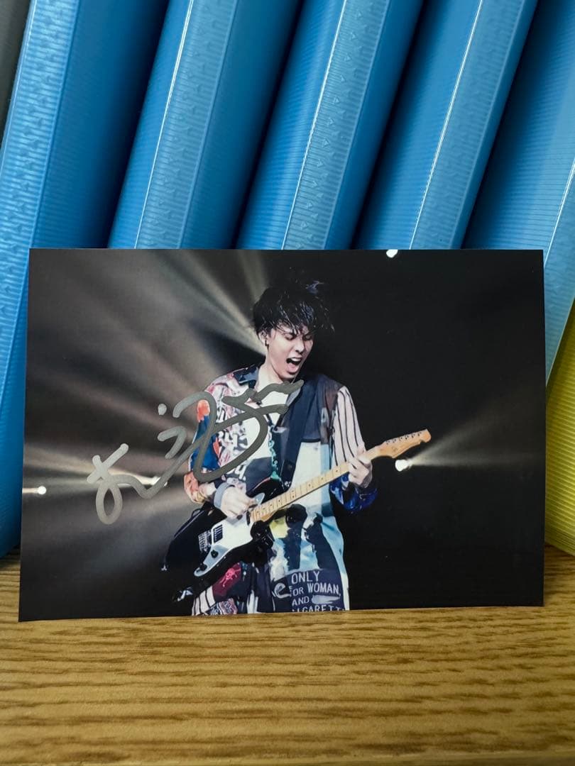 RADWIMPS 野田洋次郎 直筆サイン入り写真 ① ラッドウィンプス