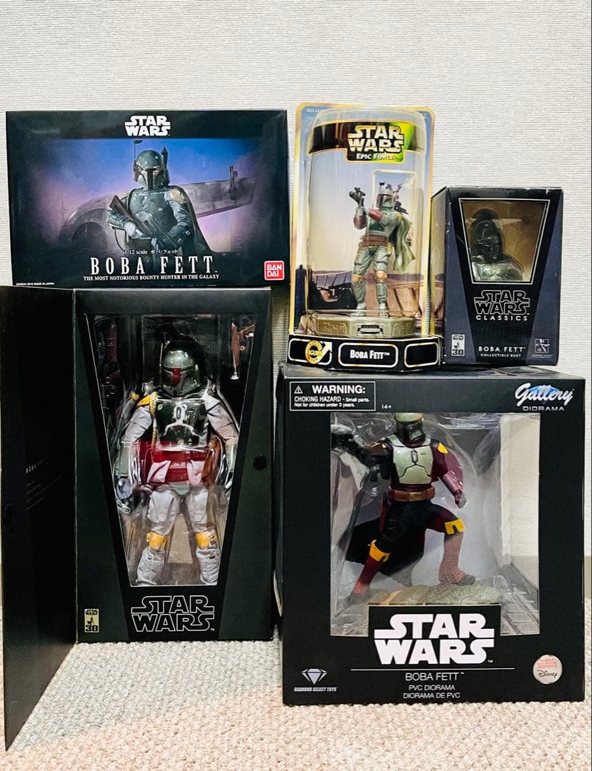 5点 ボバフェット スターウォーズ フィギュア メディコムトイ