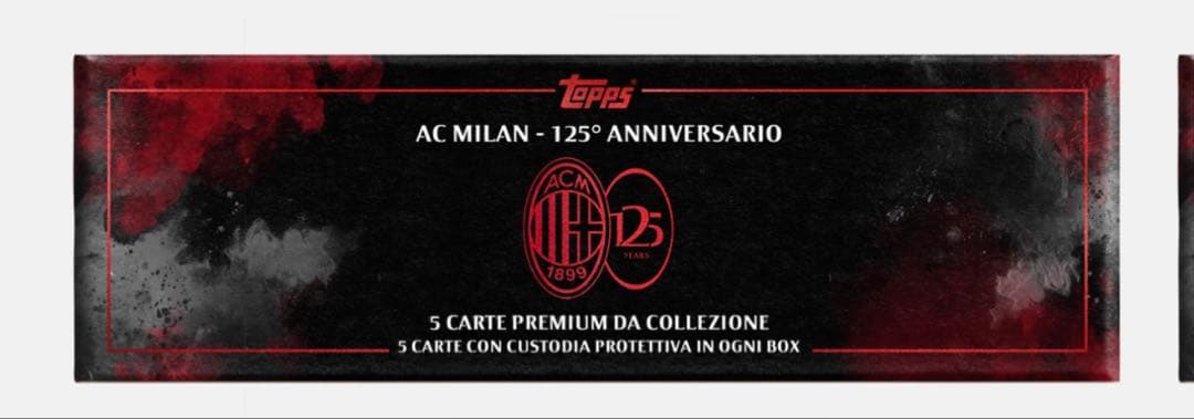 ★新品未開封★topps ACミラン 125周年記念 プレミアムセット