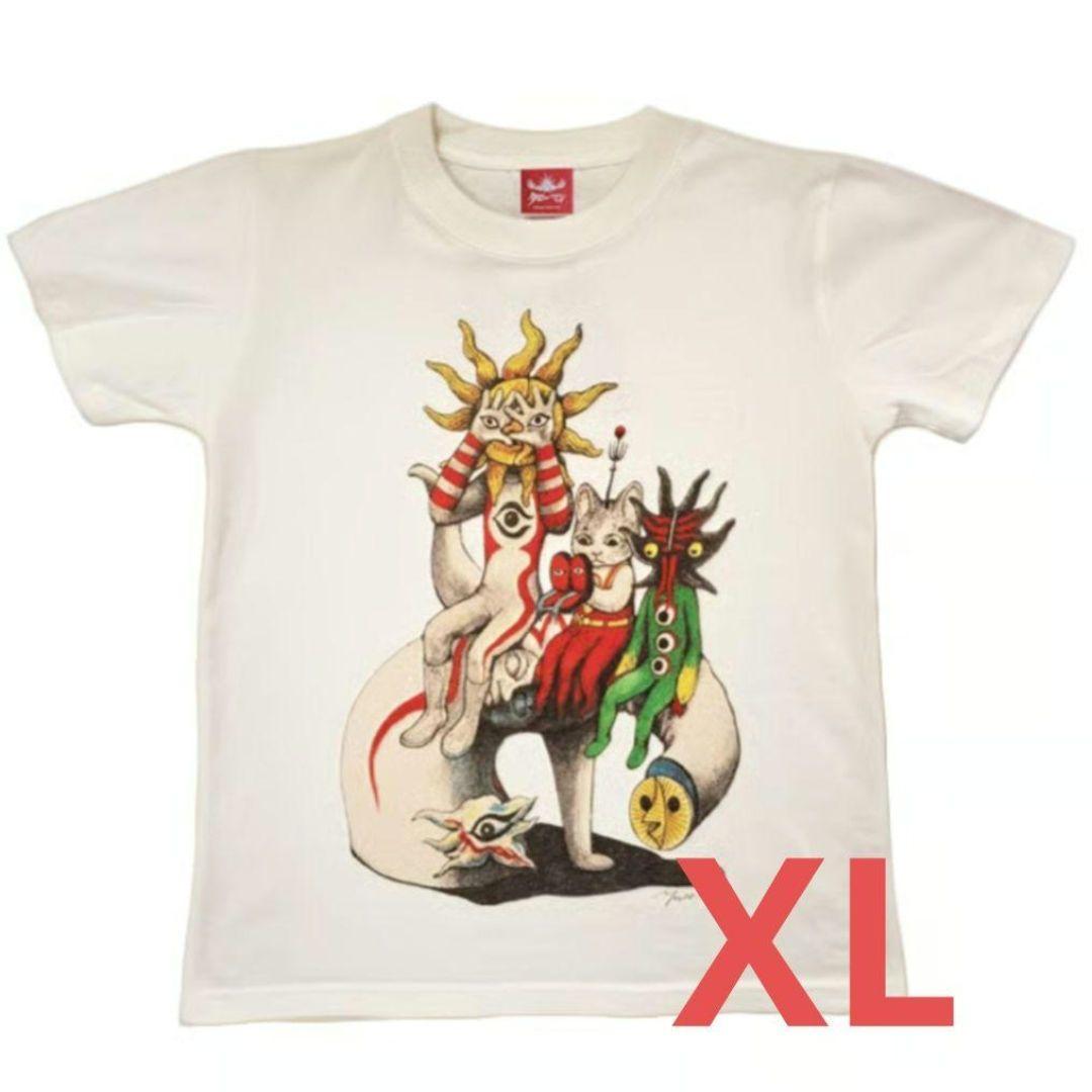 タローマン　ヒグチユウコ　ポップアップ　Tシャツ　XLサイズ