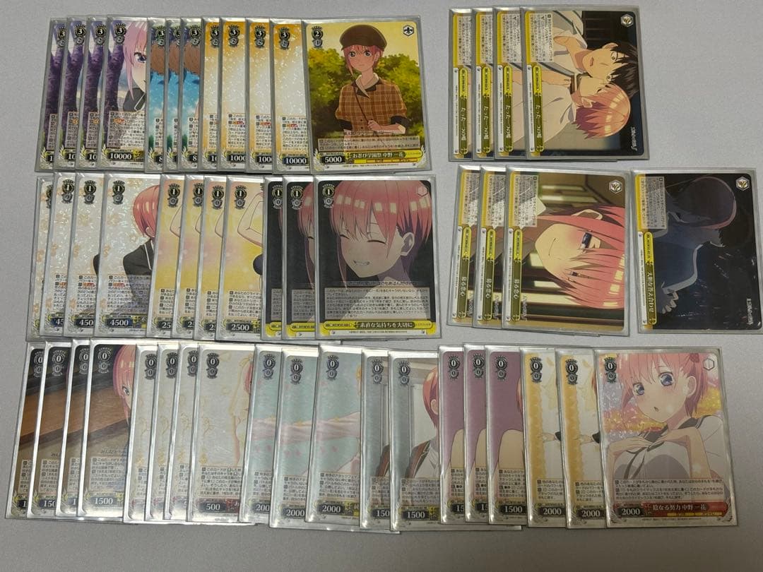 ヴァイスシュヴァルツ　五等分の花嫁 一花デッキ