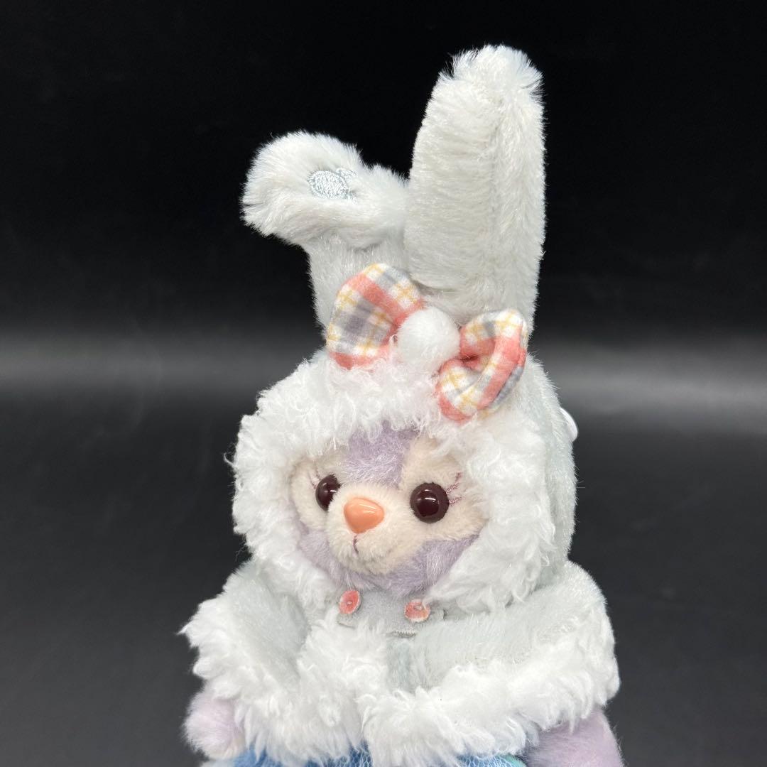 タグ付き ウィンターホリデーぬいぐるみバッジ　ステラルー ディズニーシー