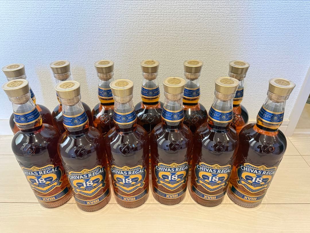 CHIVAS REGAL ￼シーバス￼18年 12本セット