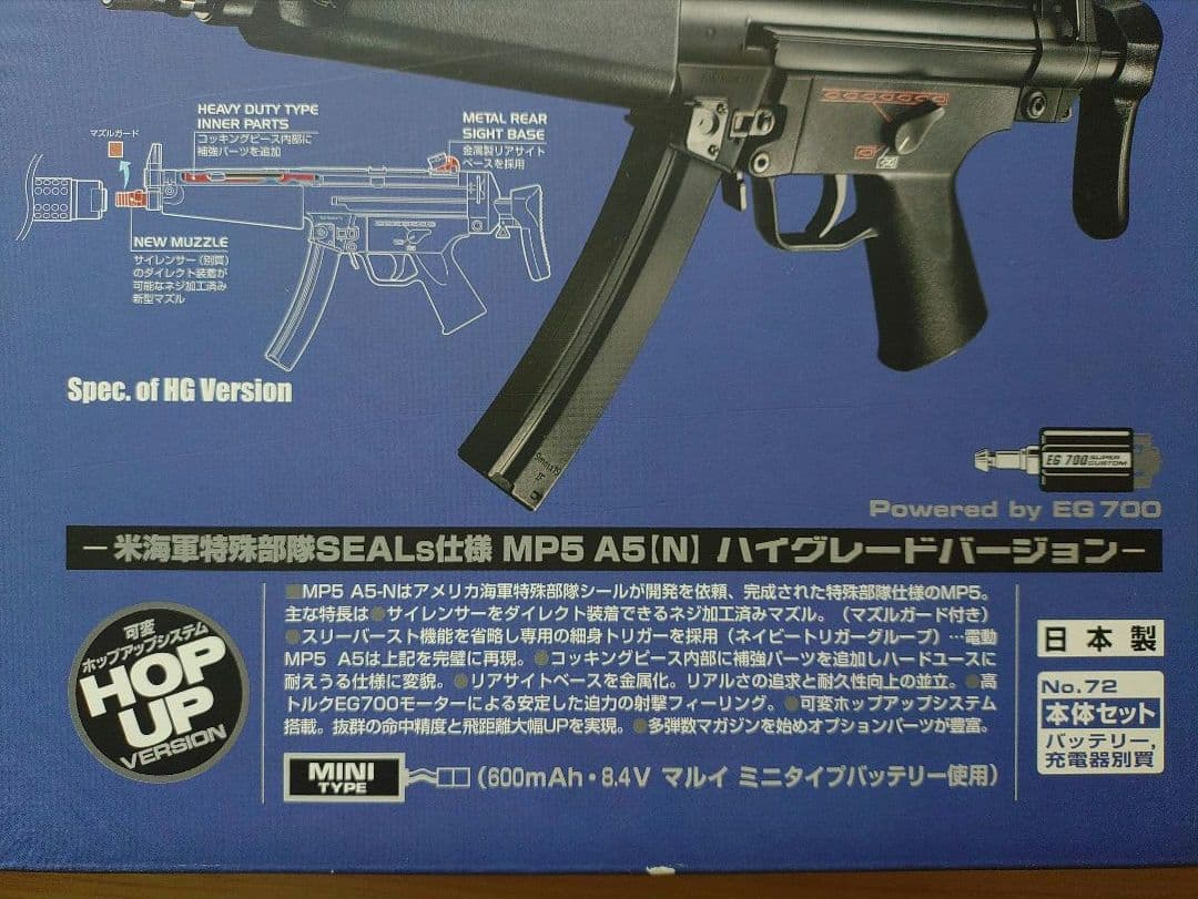 中古電動ガン　東京マルイ MP5 A5 ハイグレードバージョン+α