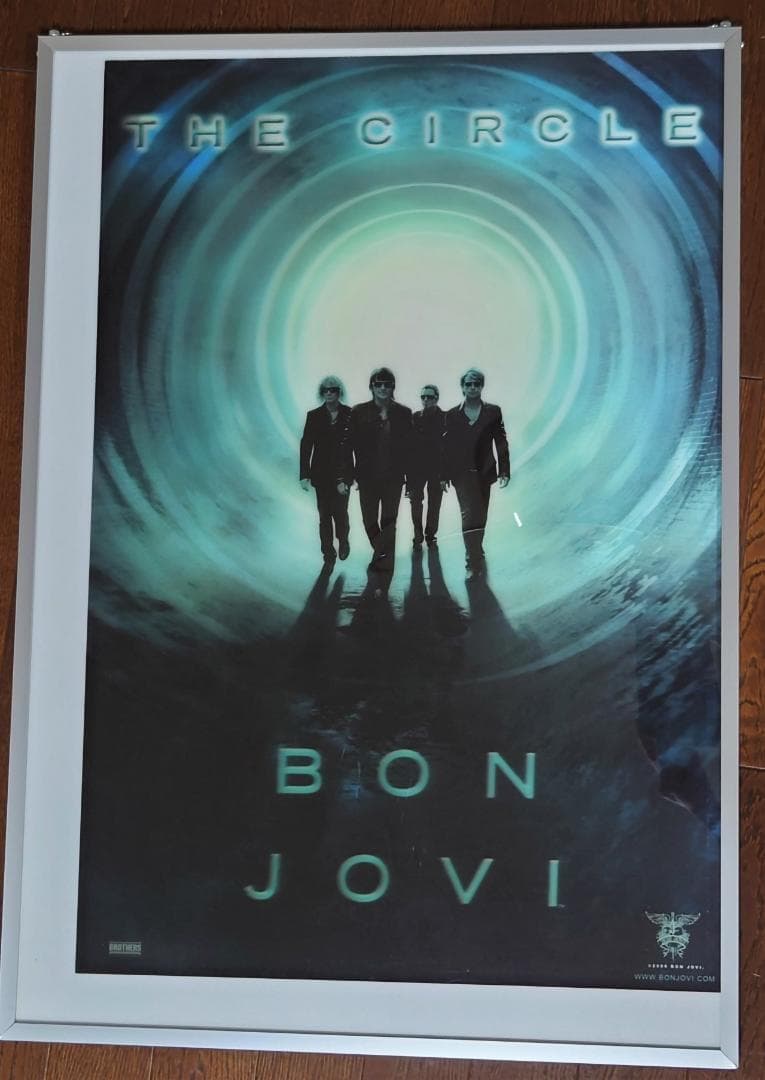 BON JOVI ボン・ジョヴィ THE CIRCLE ジャパンツアー ポスター