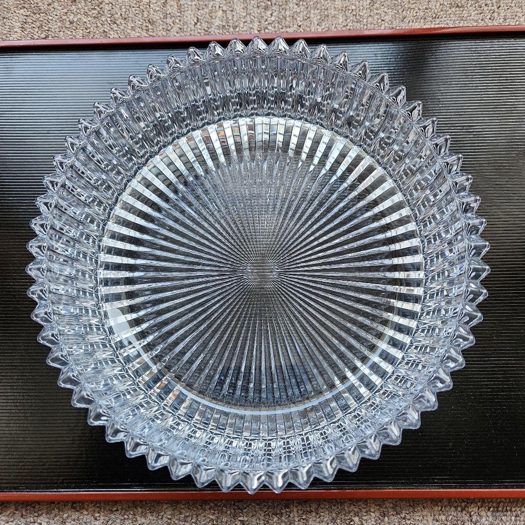 ギャマンクリスタルガラスのサラダボウル