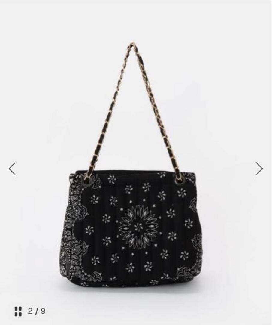 アパルトモンMALUS マリュス Bandana quilting bag
