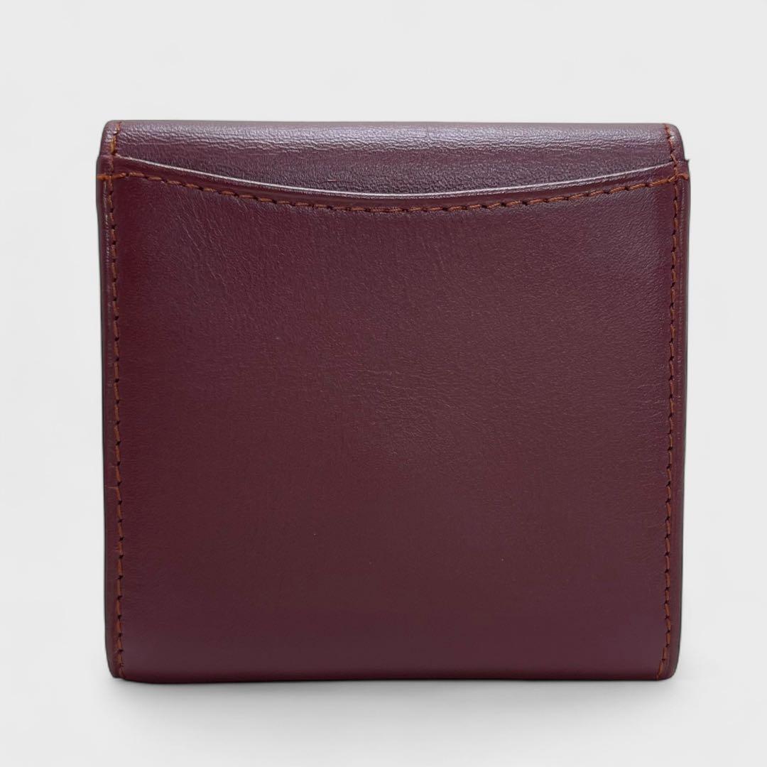 未使用✨ギャラ付き✨Cartier カルティエ マストライン 小銭入れ 赤×金