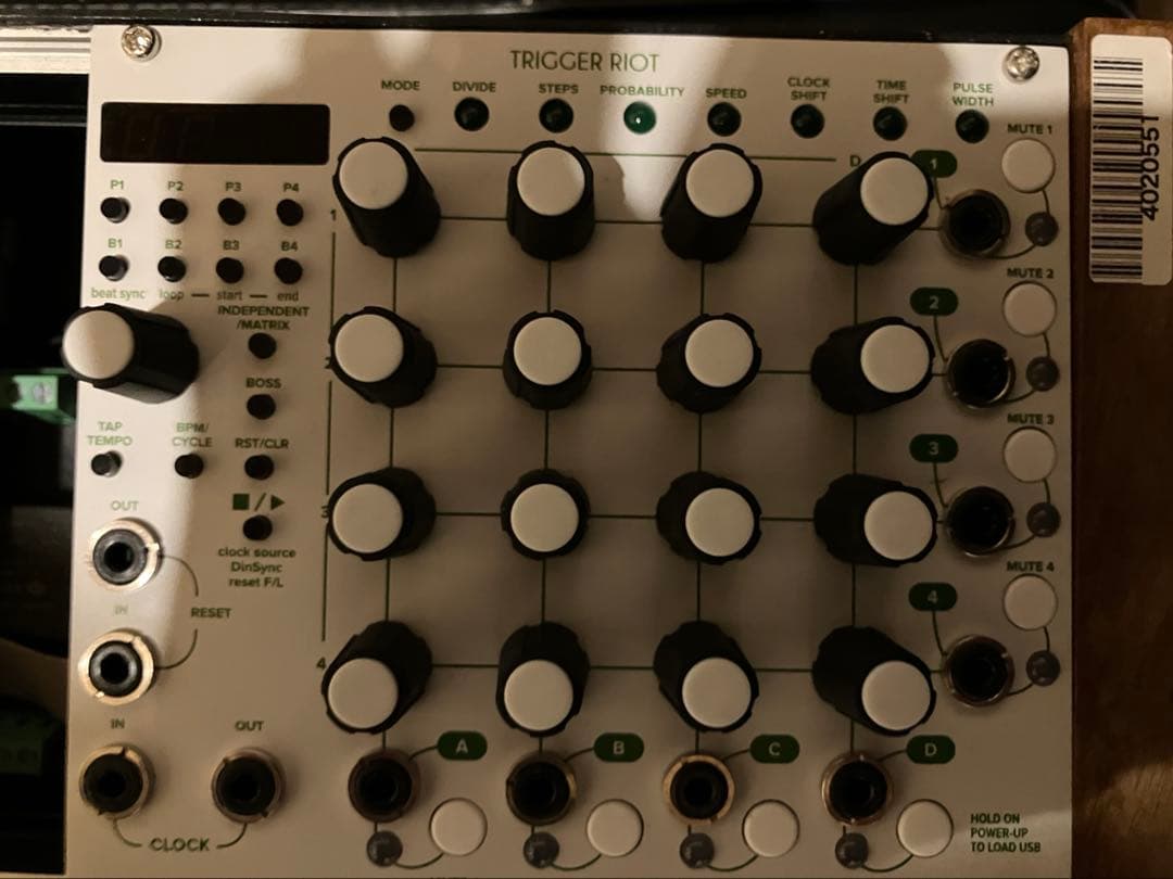 Tiptop Audio Trigger Riot モジュラーシンセサイザー
