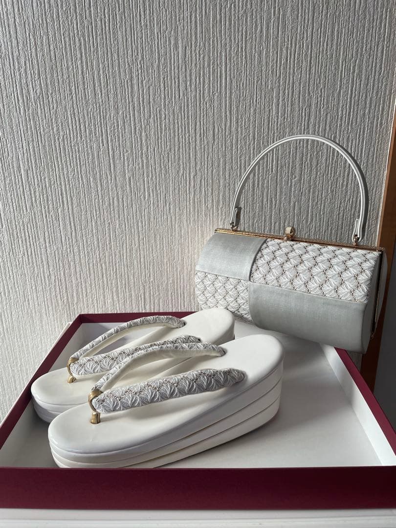 成人式　バック・草履セット