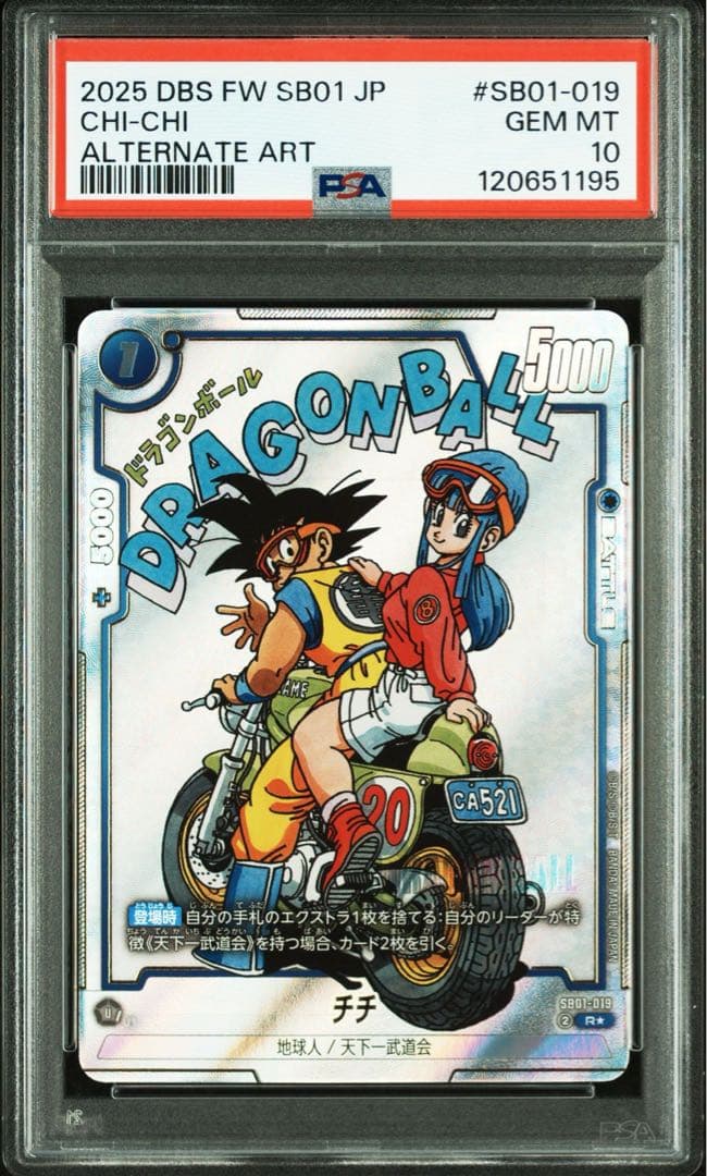 PSA10チチ1195