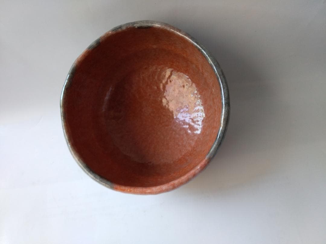 Sophia三代 小川長楽 （小川裕起夫）赤楽茶碗共箱共布茶道具抹茶碗新品