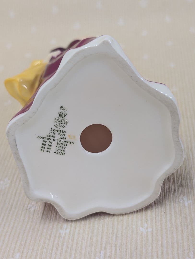 ✨️ロイヤル・ドルトン✨️フィギュリン Lorette ロレッタ HN 2337