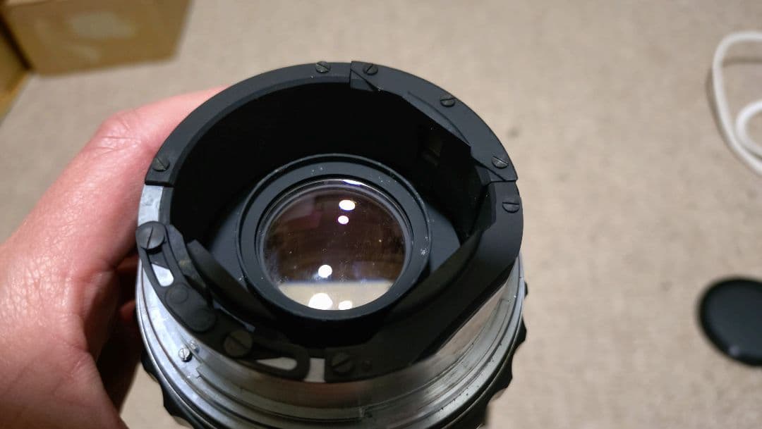 ゼンザブロニカ ジャンク品として 75ミリ 50ミリ レンズ付属