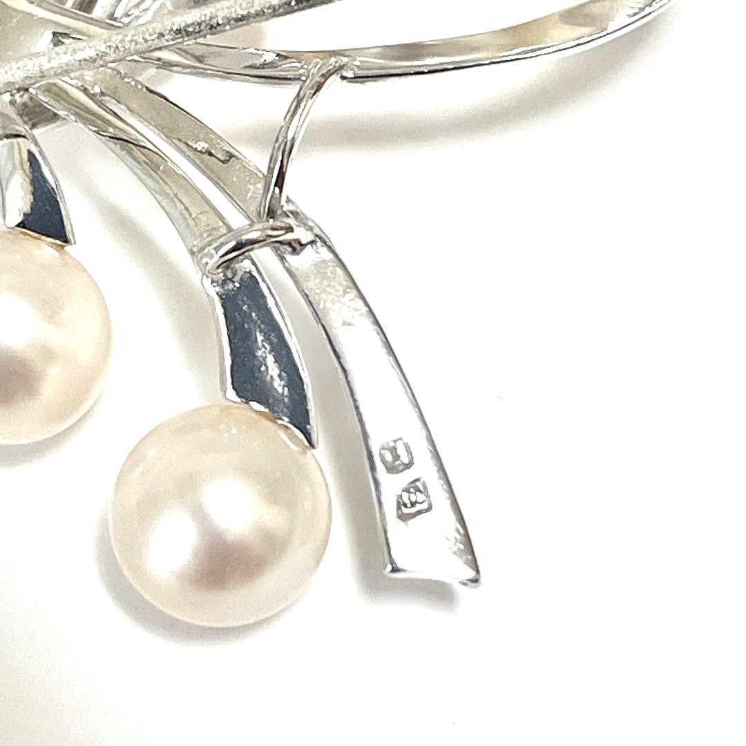 美品✨皇室御用達 MIKIMOTO ミキモト アコヤ真珠 パール ブローチ