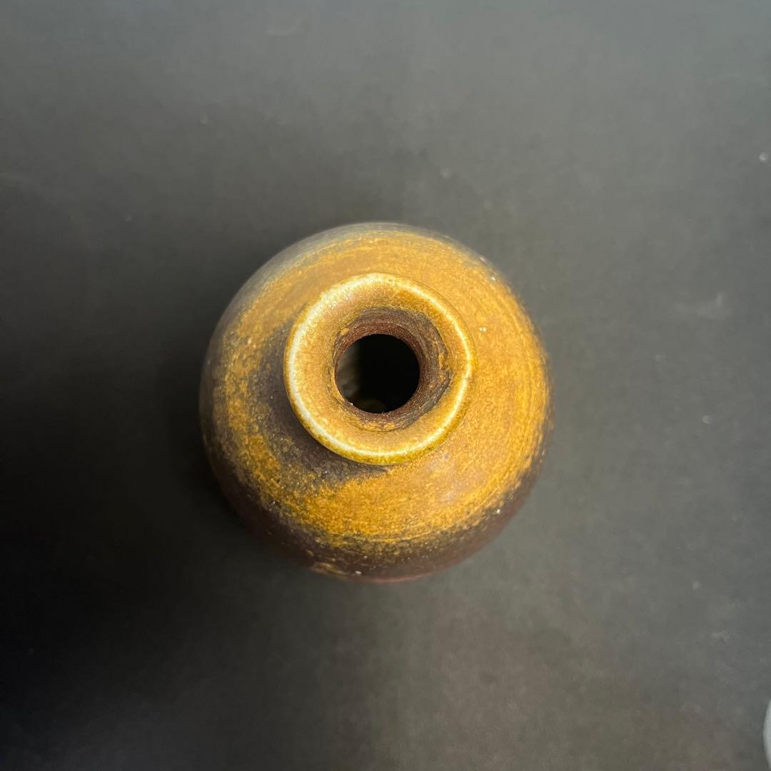 【未使用】 備前焼 奥本健一 徳利 おちょこ 3点 酒器