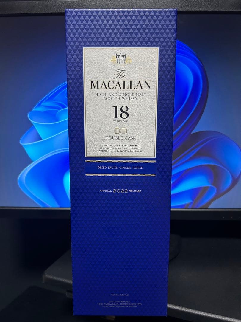 ザ・マッカラン ダブルカスク18年(MACALLAN DOUBLE CASK)
