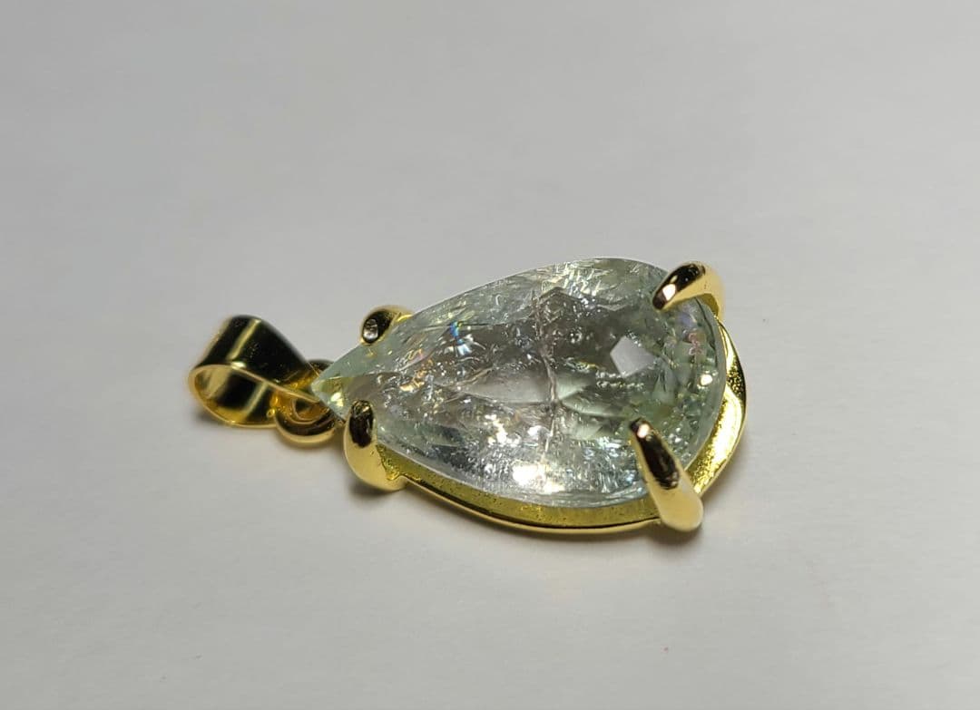 ニケ☆★スリランカ産ブルーサファイア、トルマリン★ペンダントトップオーダー