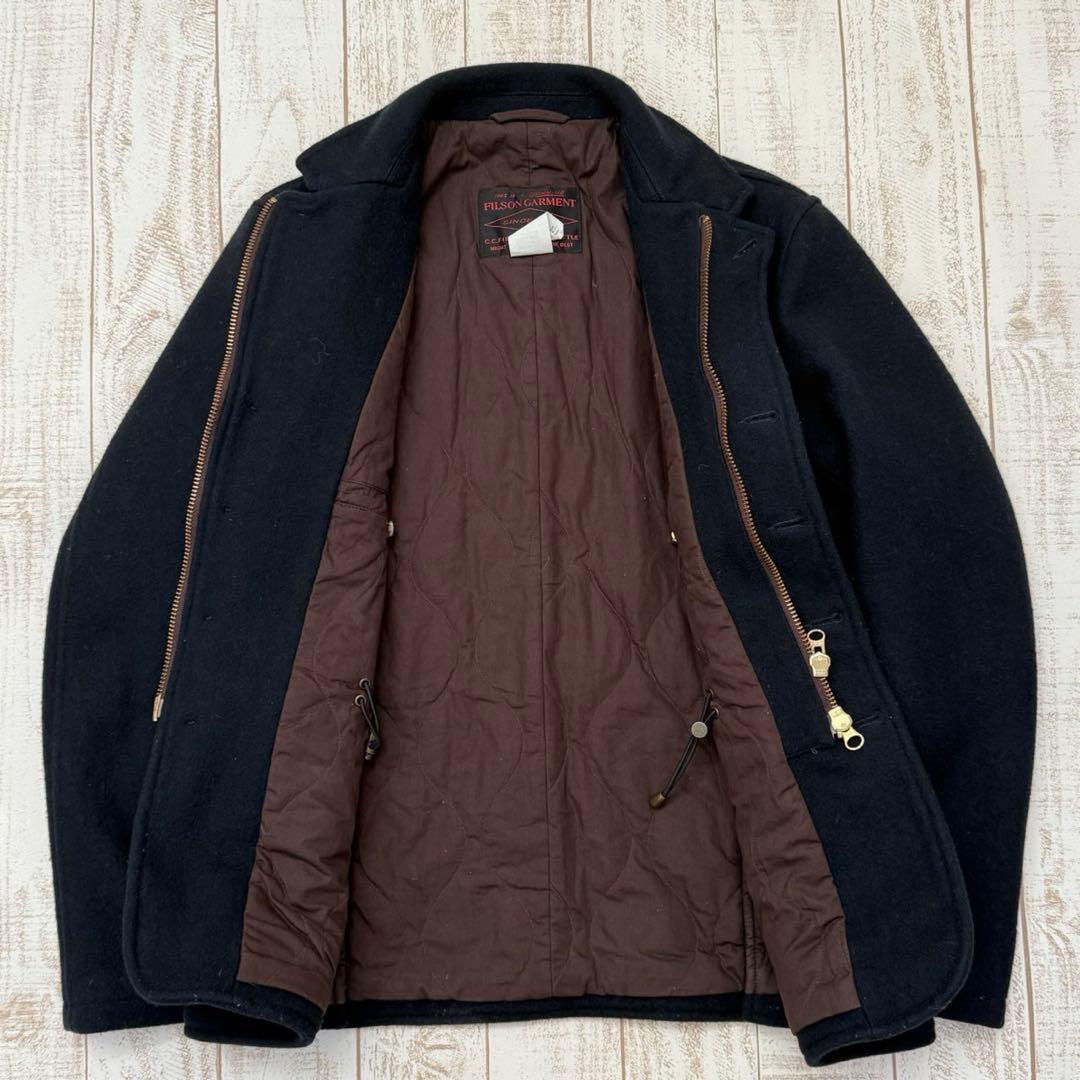 イタリア製【フィルソン】ブラックレーベル　レイルロードマンズコート　マッキーノ
