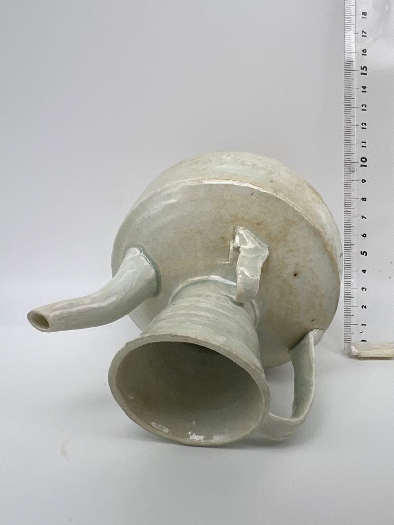 中国宋代白磁茶道具　骨董ティーポット古美術品コレクション唐物アンティーク青磁江戸