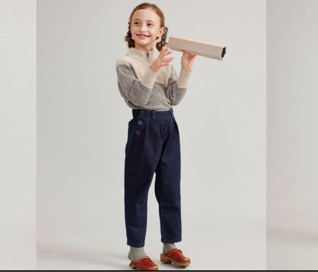 新品　soor ploom Pippi JeanDark Denim 6Y