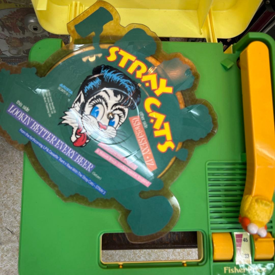 1983年STRAY.CATSピクチャーレコード 超珍しいレコードはまだ聴けます