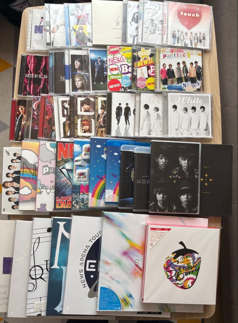 NEWS CD ライブDVD Blu-ray まとめ売り