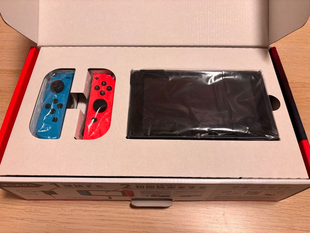 バッテリー強化版　SDカード付　Nintendo Switch 本体