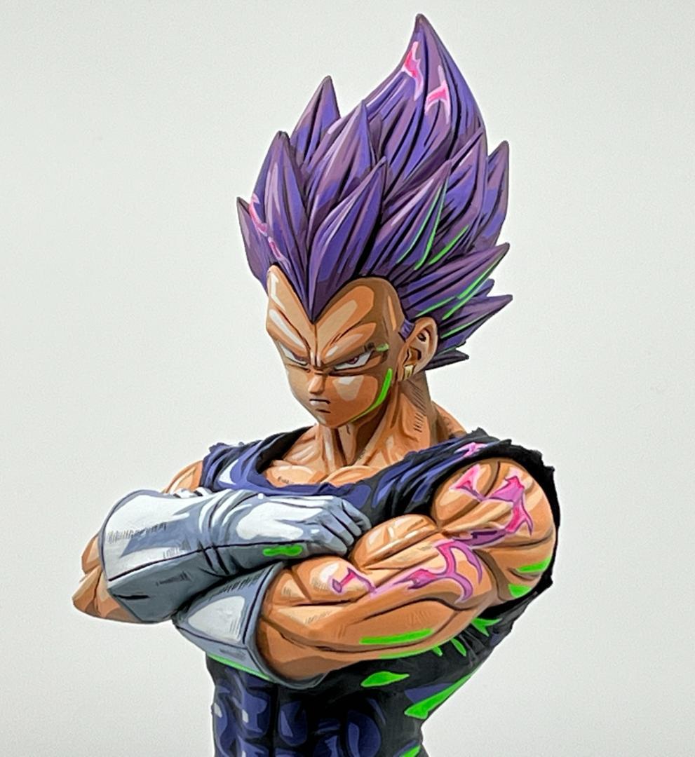ドラゴンボール超 破壊神ベジータ 我儘の極意 二次元彩色 リペイント フィギュア