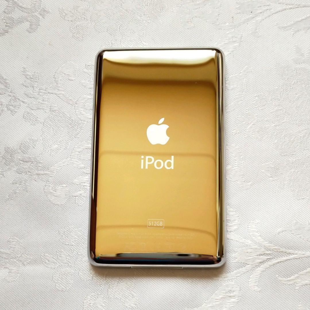 【美品】【大容量化】iPod Classic 第7世代 シルバー 512GB