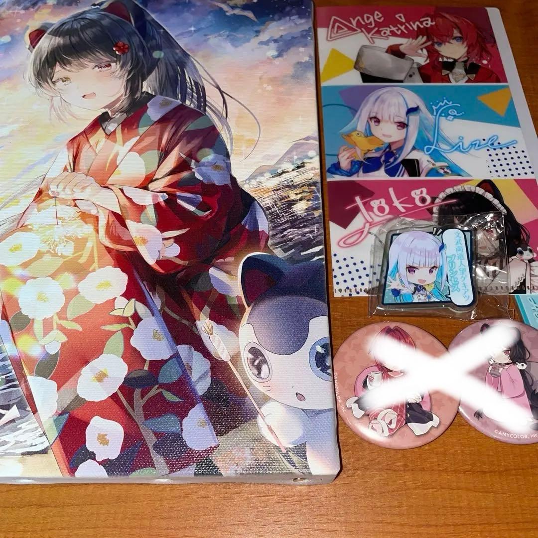 にじさんじ　さんばか　アンジュ　ヘルエスタ　戌亥とこ　タペストリー　アクリル　缶