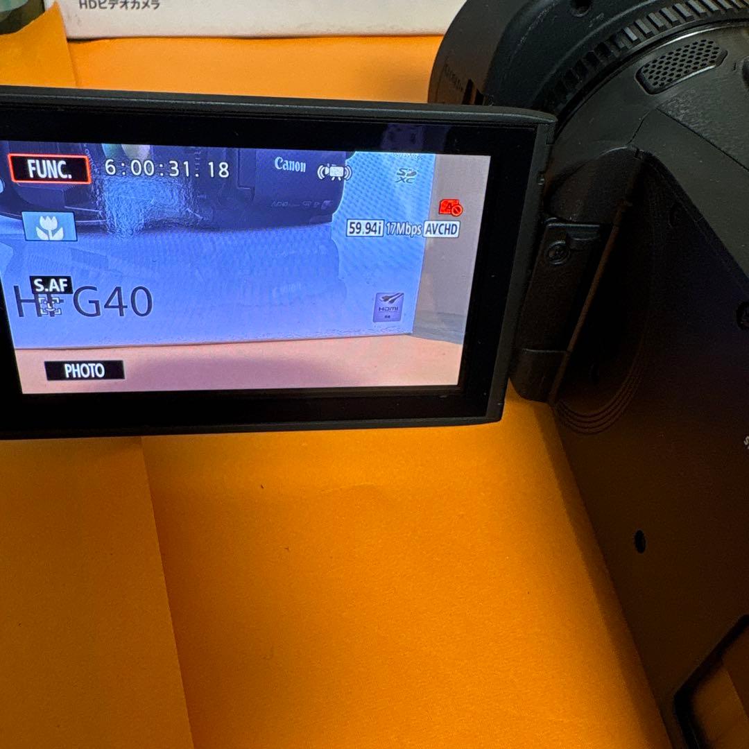 Canon ivls HF G40 ビデオカメラ