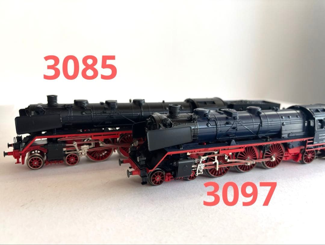 メルクリン HO スチールブルー　3097 蒸気機関車 完全稼動品　発煙装置