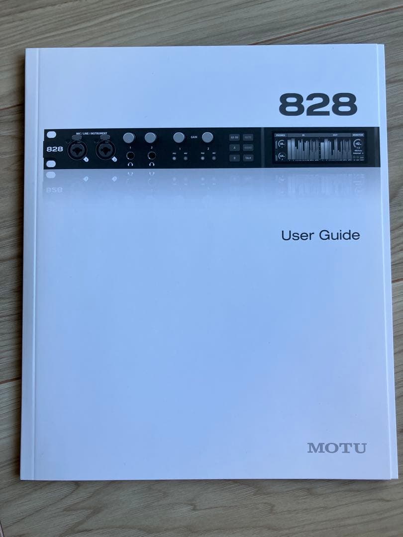 【国内正規品・美品】新型MOTU828オーディオインターフェイス