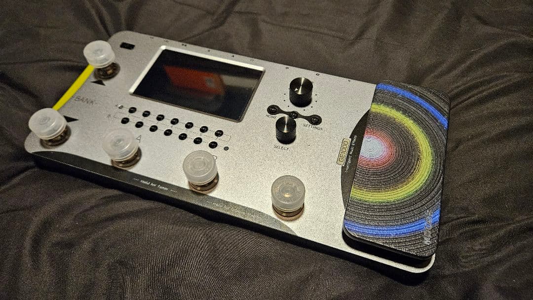 mooer ge1000li(マルチエフェクター/バッテリー有)フットスイッチ付