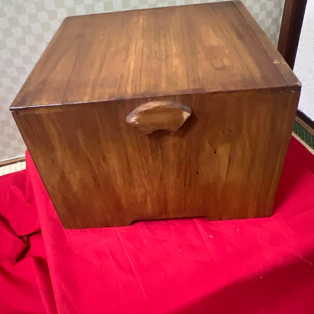 逸品！　レア！　東京美術倶楽部本郷家所蔵　蒔絵本塗お盆五客　時代保管箱